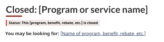 Link to current information. Text version below: